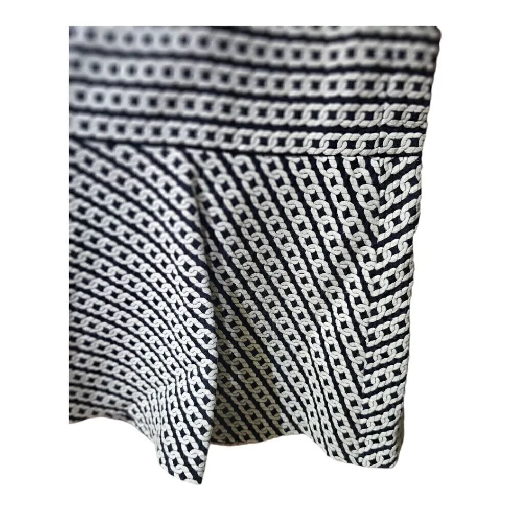 BANANA REPUBLIC‎ NWT Chain Print Flounce Skirt - Size 12